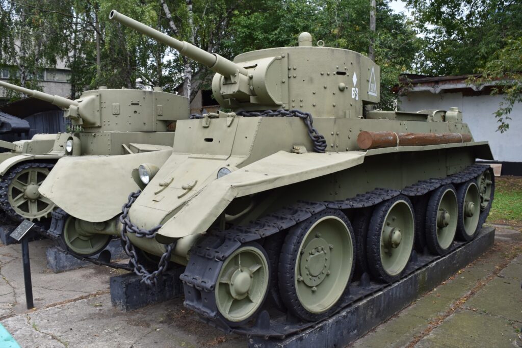 Sovětský rychlý tank řady BT